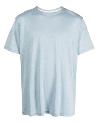 T-shirt girocollo azzurra di rag & bone