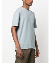 T-shirt girocollo azzurra di Ten C
