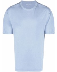 T-shirt girocollo azzurra di Officine Generale