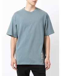 T-shirt girocollo azzurra di Izzue