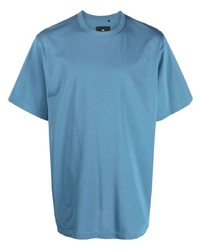 T-shirt girocollo azzurra di Y-3