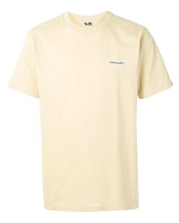 T-shirt girocollo beige di A Bathing Ape