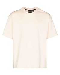 T-shirt girocollo beige di adidas