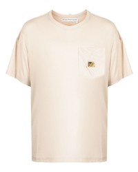 T-shirt girocollo beige di Advisory Board Crystals