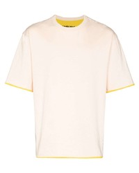 T-shirt girocollo beige di Ambush