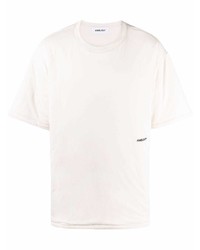 T-shirt girocollo beige di Ambush