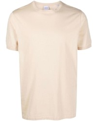 T-shirt girocollo beige di Aspesi