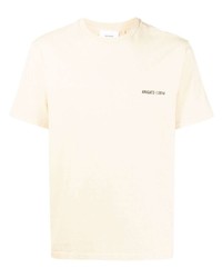 T-shirt girocollo beige di Axel Arigato