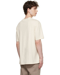 T-shirt girocollo beige di Reebok Classics