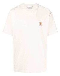 T-shirt girocollo beige di Carhartt WIP