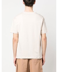 T-shirt girocollo beige di A.P.C.