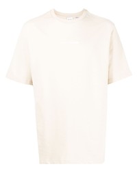 T-shirt girocollo beige di Daily Paper
