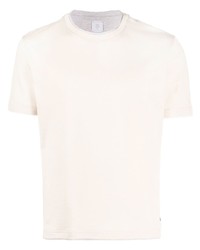 T-shirt girocollo beige di Eleventy