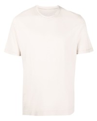 T-shirt girocollo beige di Fedeli