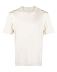 T-shirt girocollo beige di Fedeli