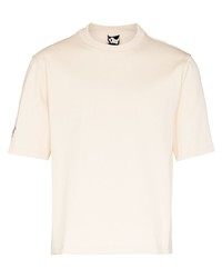 T-shirt girocollo beige di GR10K