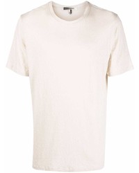 T-shirt girocollo beige di Isabel Marant