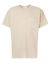 T-shirt girocollo beige di John Elliott