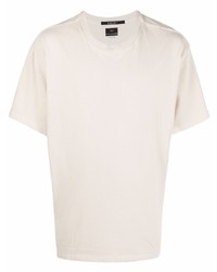 T-shirt girocollo beige di Ksubi
