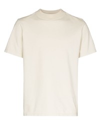 T-shirt girocollo beige di Les Tien