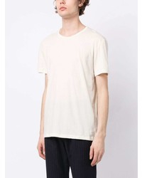 T-shirt girocollo beige di Paul Smith