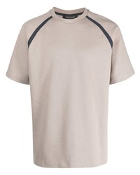 T-shirt girocollo beige di Norse Projects