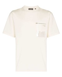 T-shirt girocollo beige di NULABEL