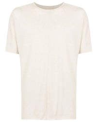 T-shirt girocollo beige di OSKLEN