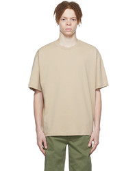 T-shirt girocollo beige di rag & bone