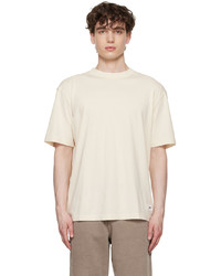 T-shirt girocollo beige di Reebok Classics