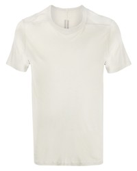T-shirt girocollo beige di Rick Owens