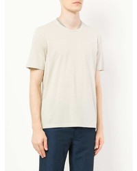 T-shirt girocollo beige di D'urban