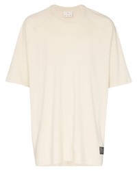 T-shirt girocollo beige di Song For The Mute