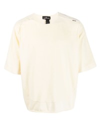 T-shirt girocollo beige di Stone Island Shadow Project