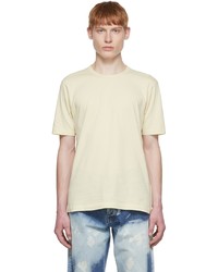 T-shirt girocollo beige di Sunflower