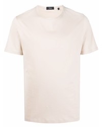 T-shirt girocollo beige di Theory
