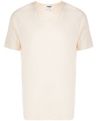 T-shirt girocollo beige di YMC