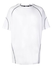 T-shirt girocollo bianca e nera di Palace
