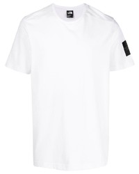 T-shirt girocollo bianca e nera di The North Face