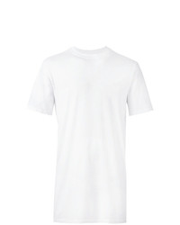 T-shirt girocollo bianca di 11 By Boris Bidjan Saberi