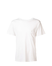T-shirt girocollo bianca di 321