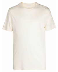 T-shirt girocollo bianca di 7 For All Mankind