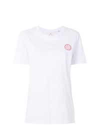 T-shirt girocollo bianca di A.F.Vandevorst