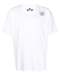 T-shirt girocollo bianca di ACRONYM
