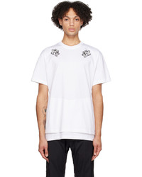 T-shirt girocollo bianca di ACRONYM