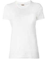 T-shirt girocollo bianca di ADAM by Adam Lippes