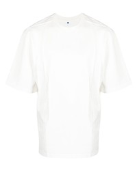 T-shirt girocollo bianca di Ader Error