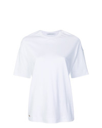T-shirt girocollo bianca di Agnona