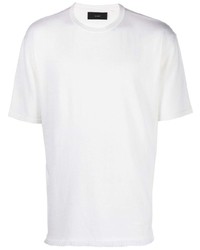 T-shirt girocollo bianca di Alanui