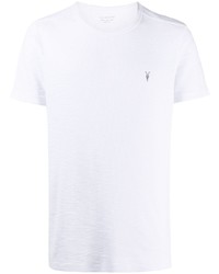 T-shirt girocollo bianca di AllSaints
